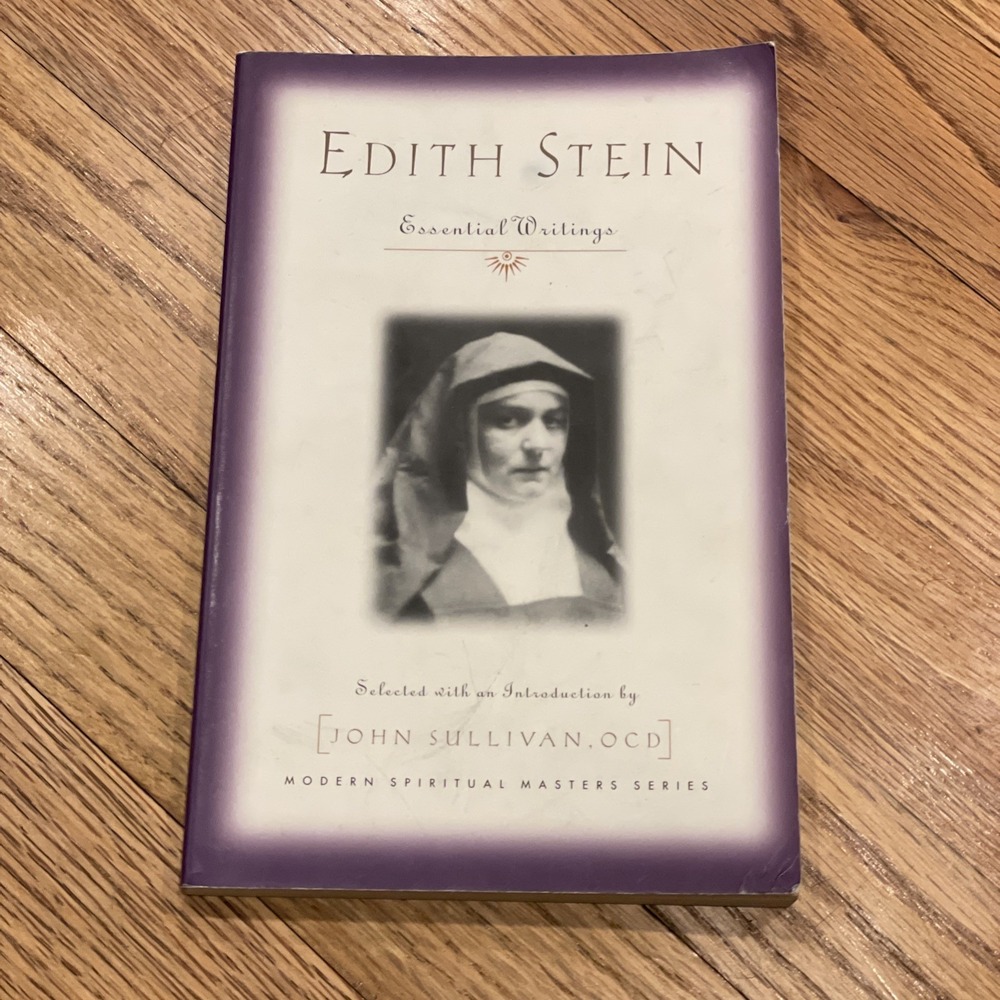 Edith Stein Essential Writings Book Modern Spiritual Masters Series